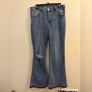 No Boundaries Light Blue Flare Jeans